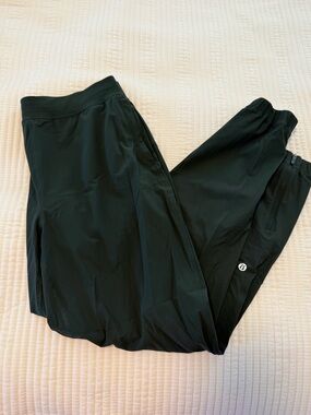 lululemon Black Jogger Pants with Zippered Pocket
